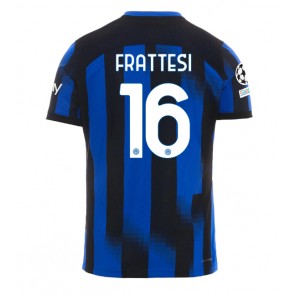 Inter Milan Davide Frattesi #16 Domaci Dres 2023-24 Kratak Rukavima